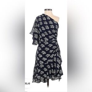 Elegant Navy Floral Dress A.L.C.